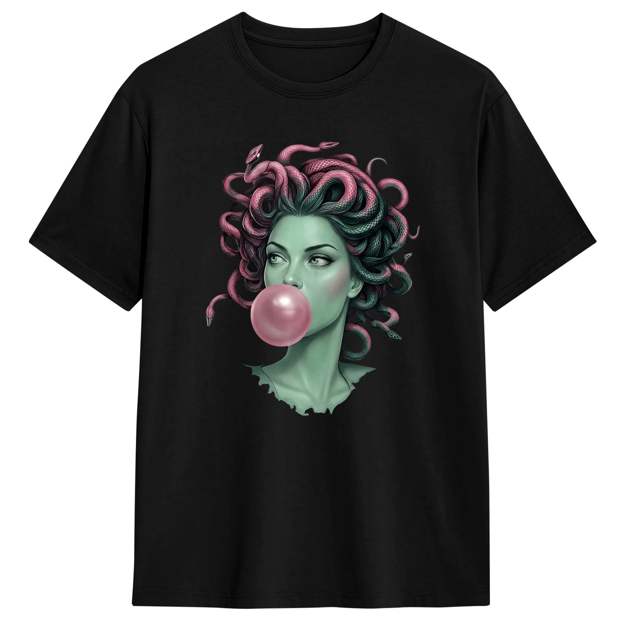 Tops - Medusa Bubblegum Mythologische Slangenhaar Godin Feministische