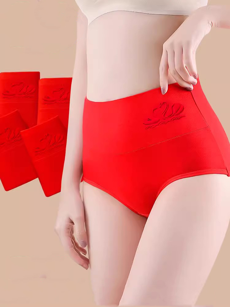 Lingerie - 4 stks/set Katoen Vrouwen Slipje Geluk