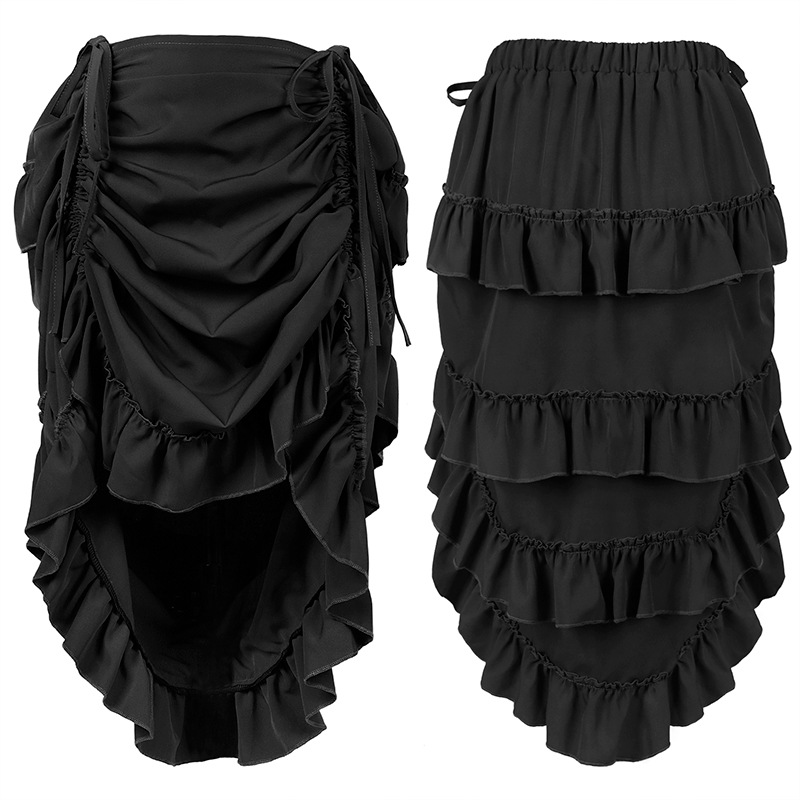 Steampunk Victoriaanse geplooi - Skirts recensie en prijs