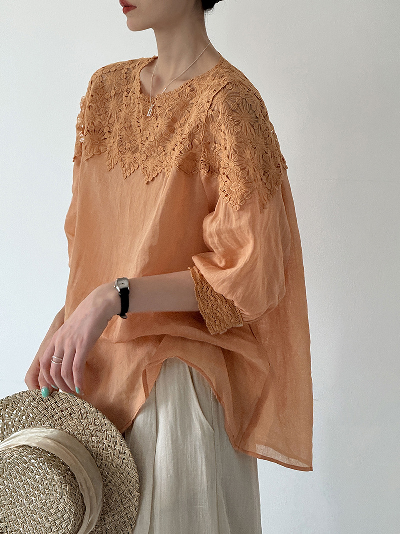 2026 Vrouwen Zomer 100% Linnen - Blouses recensie en prijs