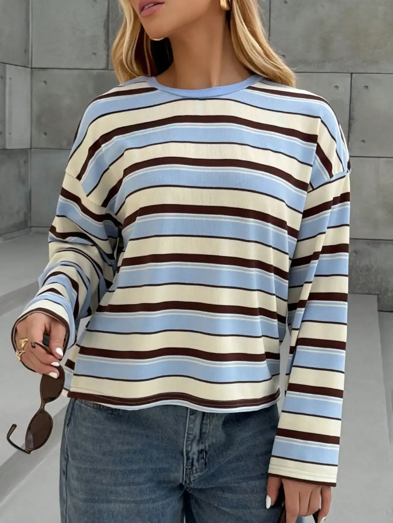 2026 Dames T-shirt met lange m - Blouses recensie en prijs