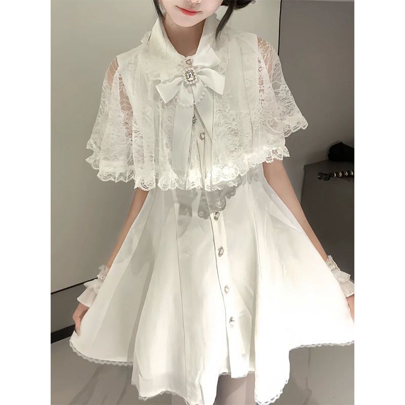 Japanse Gotische Y2k Stijl Str - Korean Style A Line Shirt Dress recensie en prijs