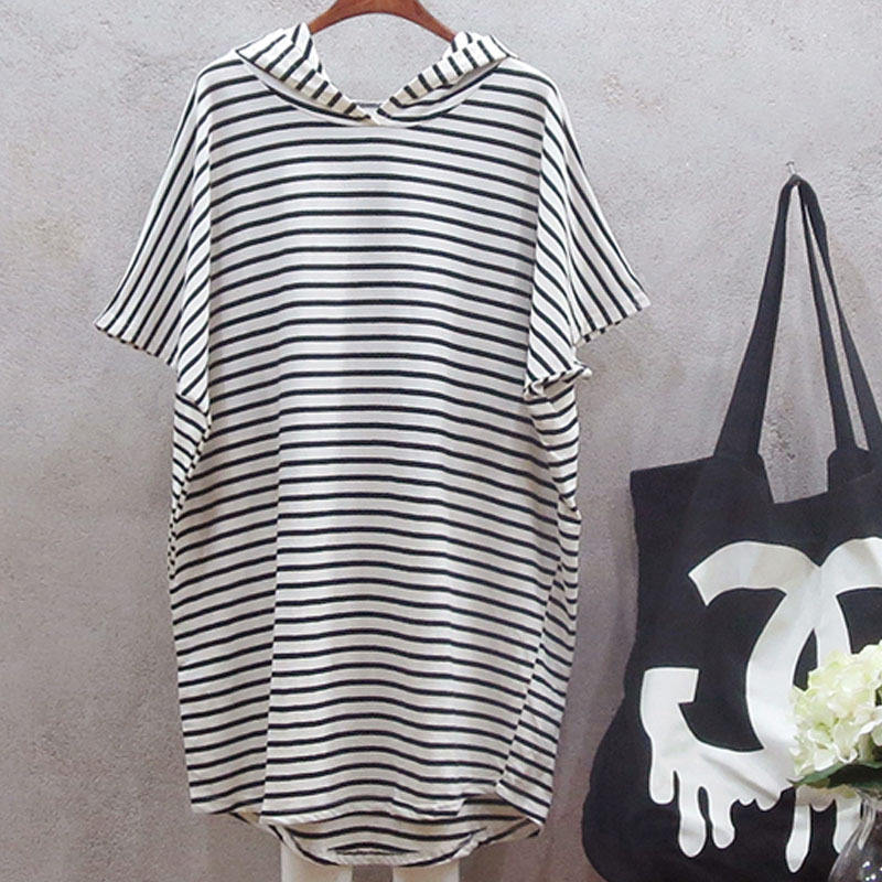 Zomerse nieuwe Koreaanse stijl - Korean Style A Line Shirt Dress recensie en prijs