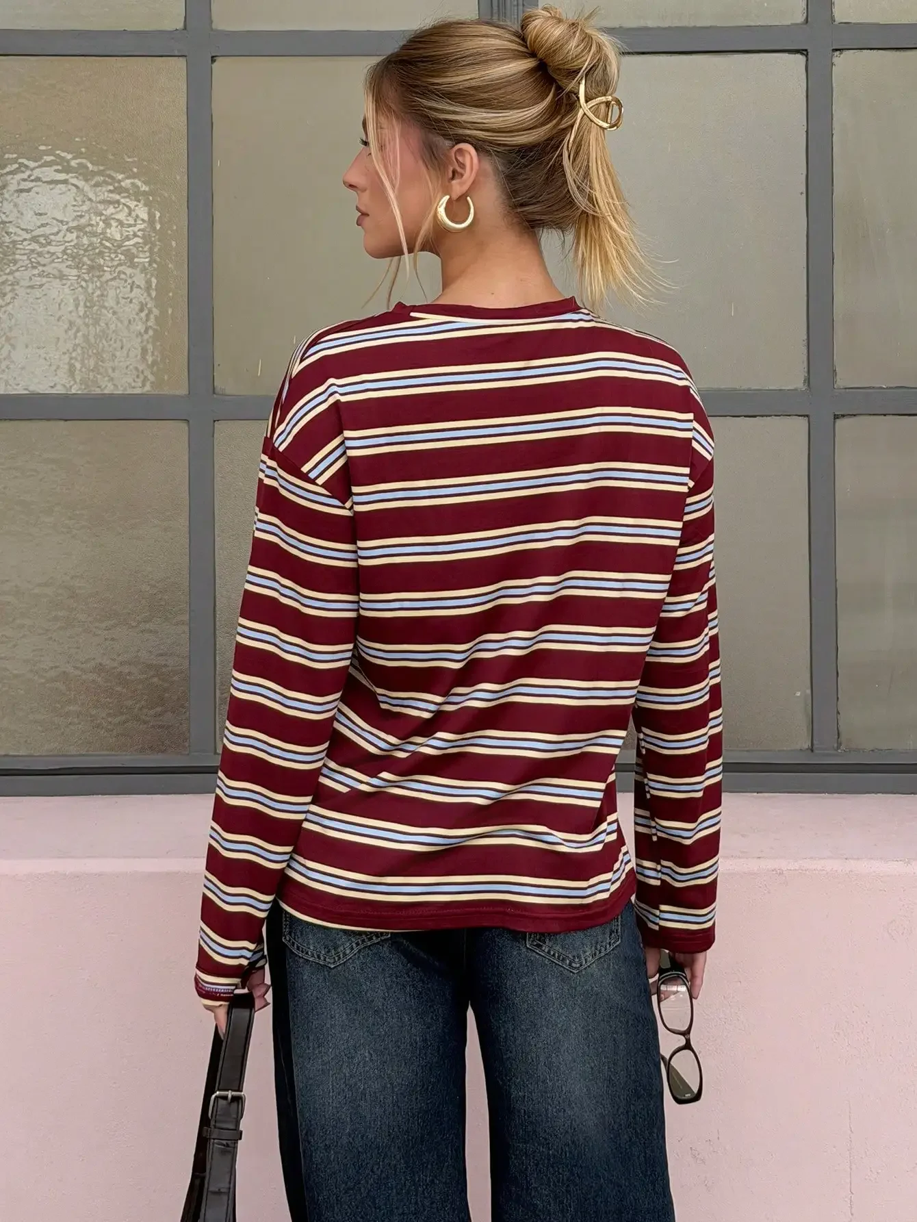 2026 Dames T-shirt met lange m - Blouses recensie en prijs