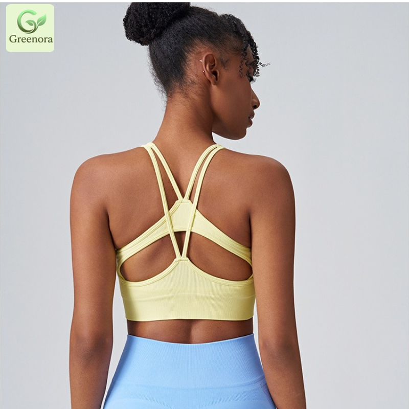 Greenora naadloze geribbelde s - Seamless Ribbed Workout Tank Top recensie en prijs