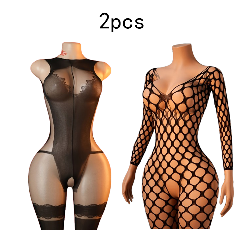 Twee stuks – sexy, doorschijne - Lingerie recensie en prijs