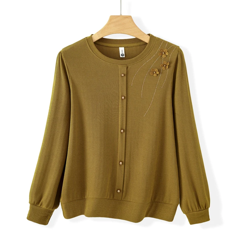 Elegante gebreide top met rond - Blouses recensie en prijs